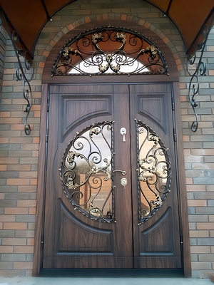 Арочная парадная дверь Арочная парадная дверь
